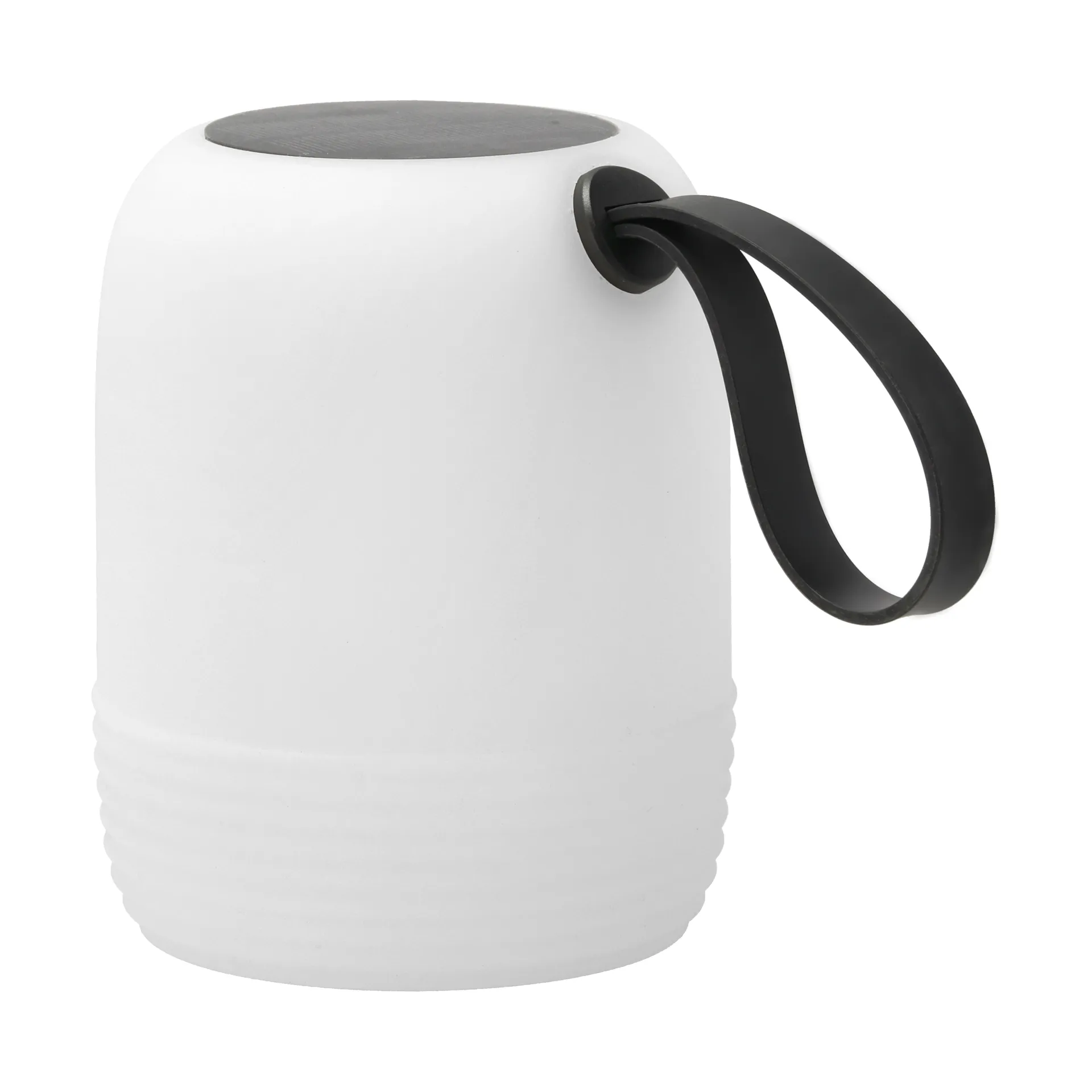 Hav loungelampe med solceller Ø12,5 cm, Hvid-sort Villa Collection