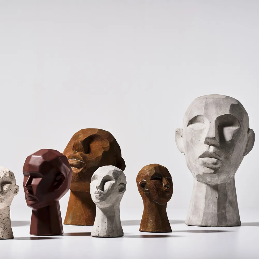 Head dekoration, Grå, lille Villa Collection