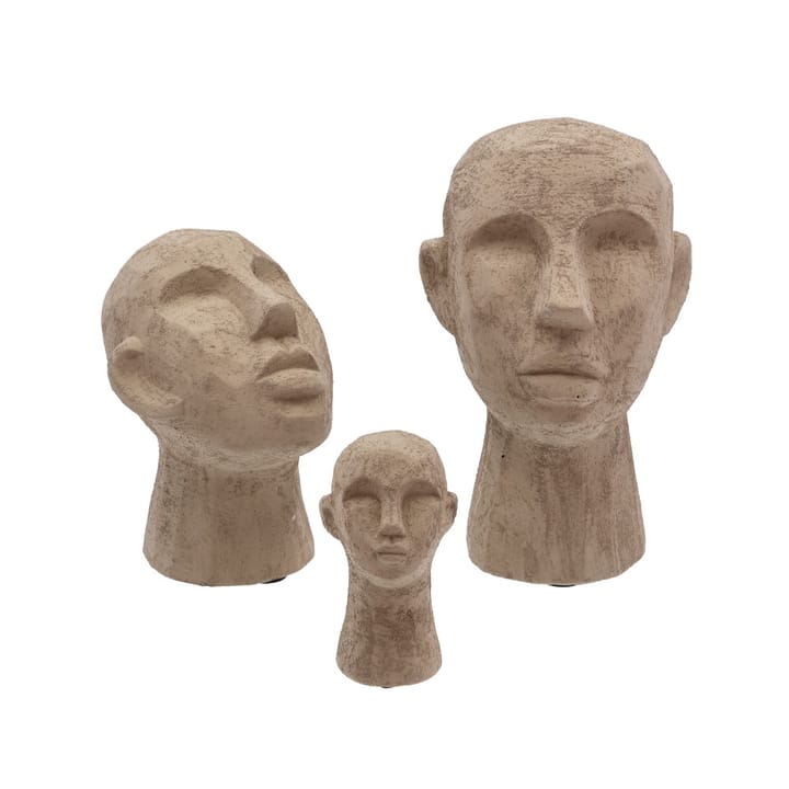 Head dekoration, Gråbrun, lille Villa Collection