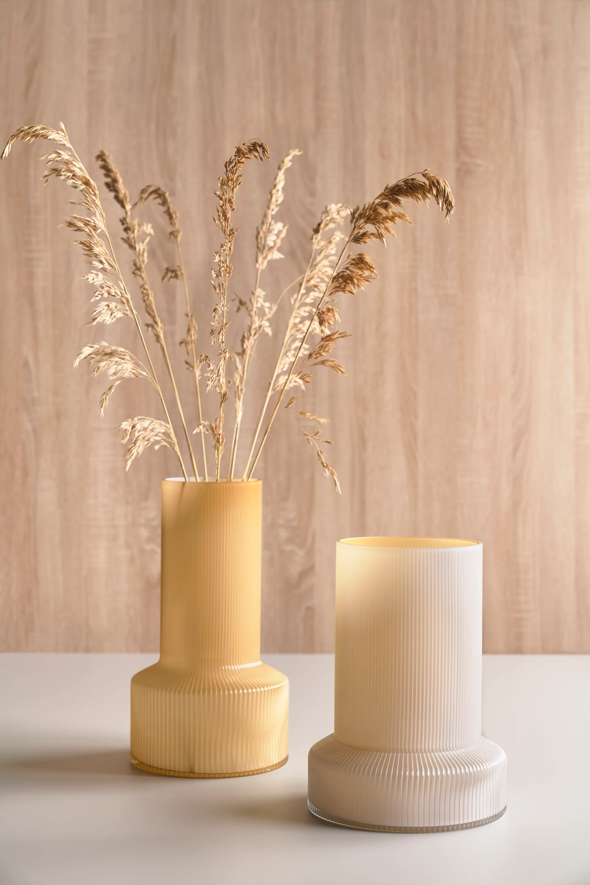 Hvils glasvase Ø19 cm, Honey Villa Collection