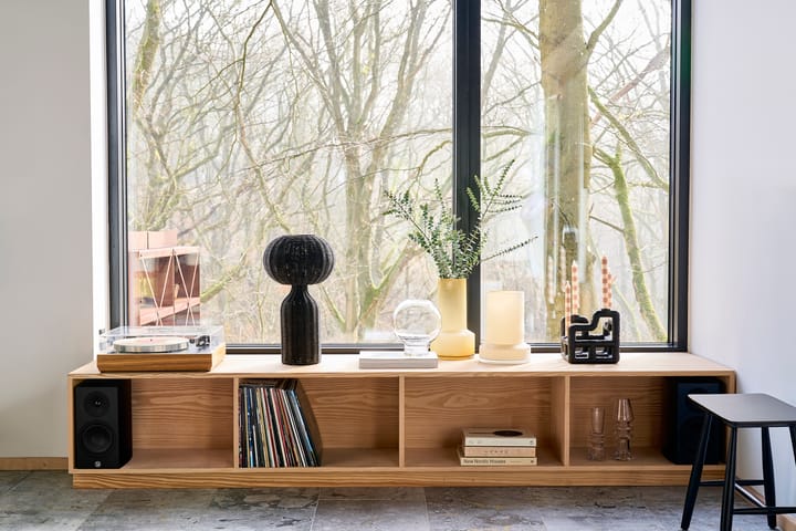 Hvils glasvase Ø21 cm, Hvid Villa Collection