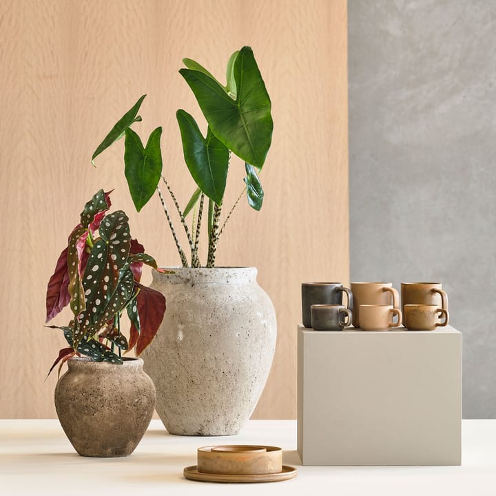 Loev krukke, Grå, medium Ø30.5 cm Villa Collection