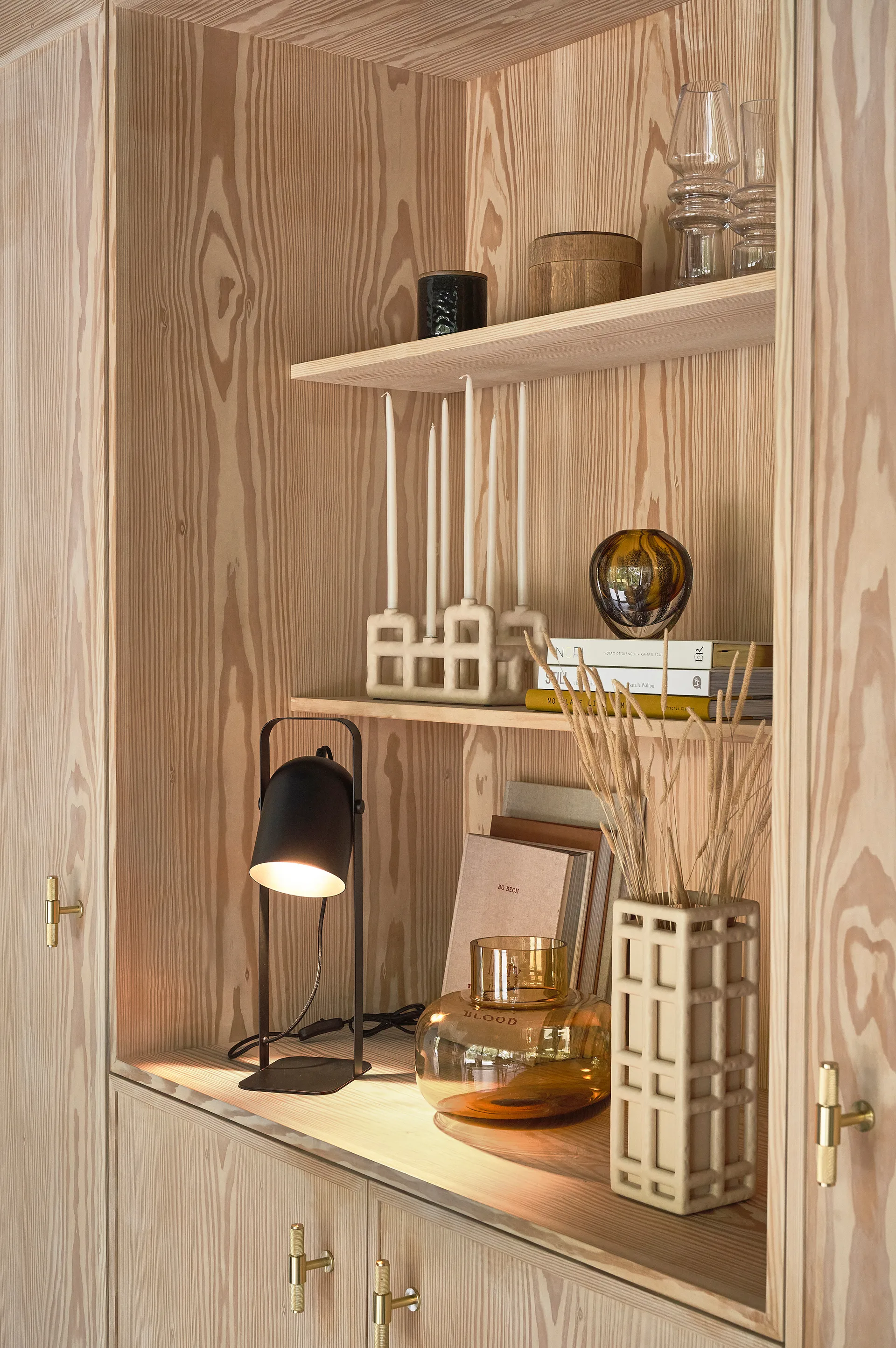 Lyng lysestage 6 lys, Sand Villa Collection