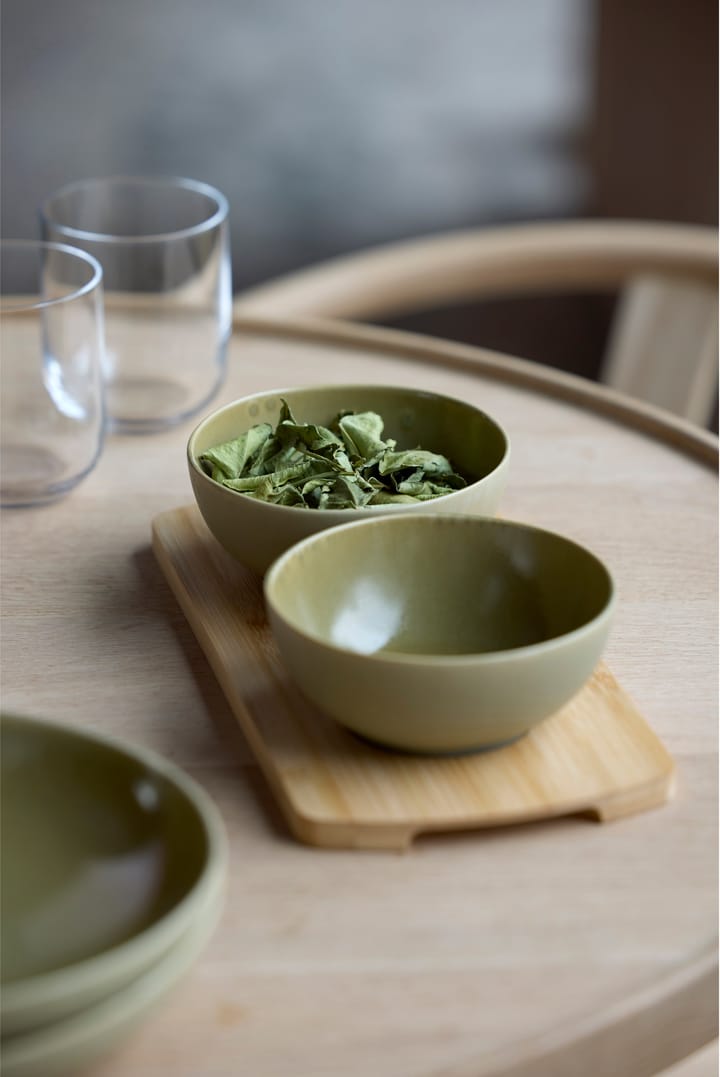 Shoku bambusbakke med 2 skåle, Pure Green Villa Collection