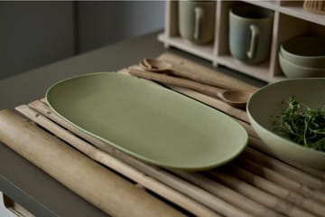 Shoku serveringsfad 18x34 cm - Pure Green - Villa Collection