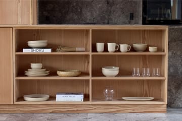 Shoku serveringsfad Ø28 cm - Beige - Villa Collection