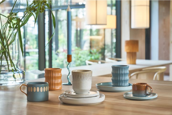 Styles kop med rillet mønster 30 cl 2-pak, Amber Villa Collection