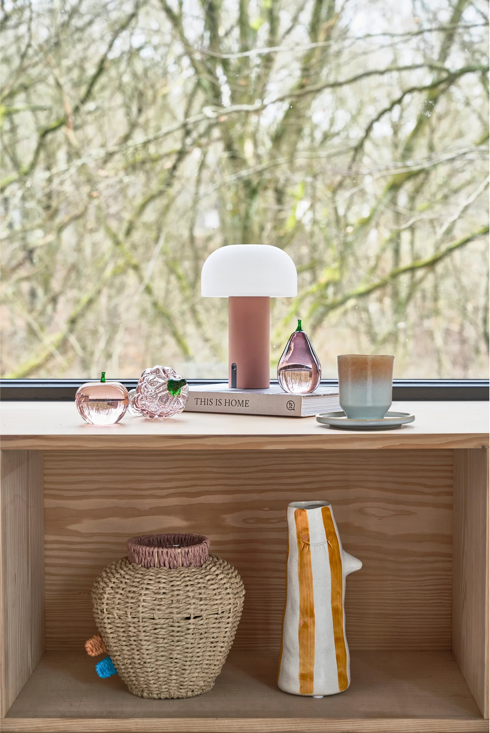 Styles krus 18 cl 2-pak, Blue-amber Villa Collection