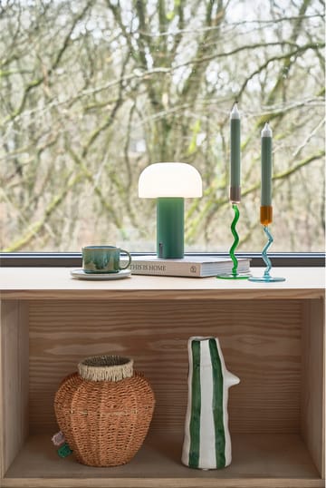 Styles LED-lys bærbar Ø15 cm - Green - Villa Collection