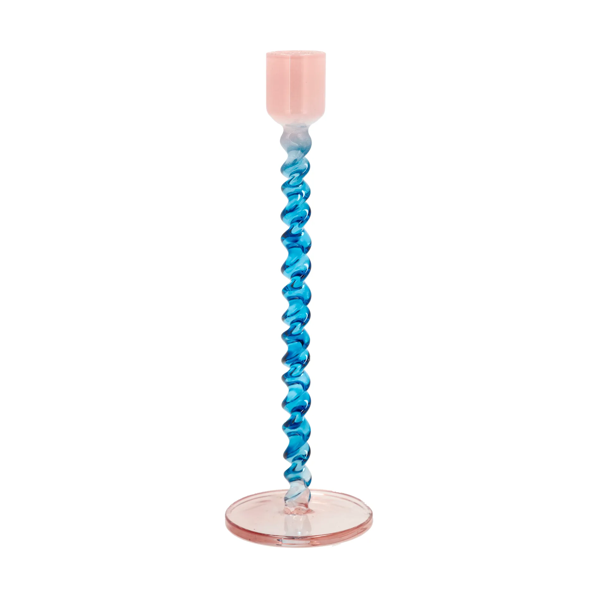 Styles lysestage 20,3 cm, Blue-pink Villa Collection