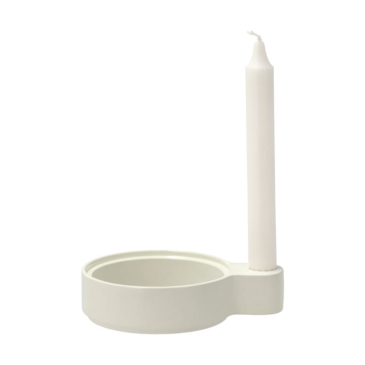 Styles lysestage 3,6x16 cm, Offwhite-aluminium Villa Collection