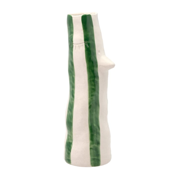Styles vase med næb og øjenvipper 34 cm - Green - Villa Collection