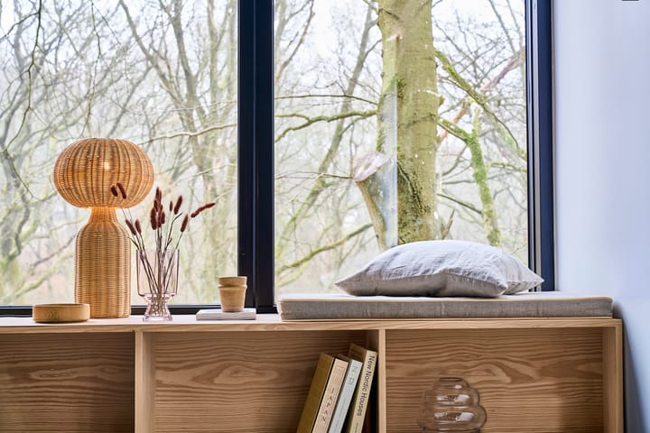 Vinka bordlampe naturrattan Ø30 cm, Natur Villa Collection