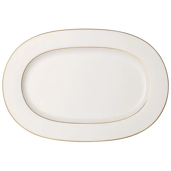 Anmut Gold serveringsfad 41 cm, Hvid Villeroy & Boch