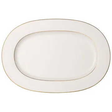 Anmut Gold serveringsfad 41 cm - Hvid - Villeroy & Boch