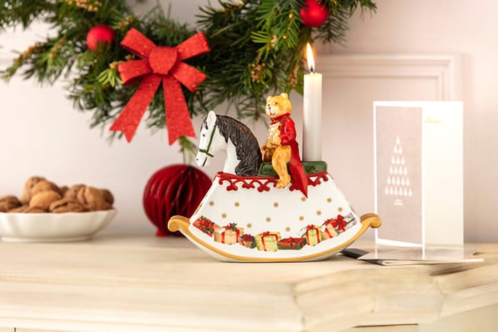 Christmas Toys gyngehest, Hvid Villeroy & Boch