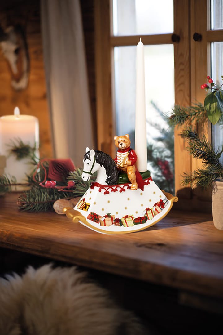Christmas Toys gyngehest, Hvid Villeroy & Boch