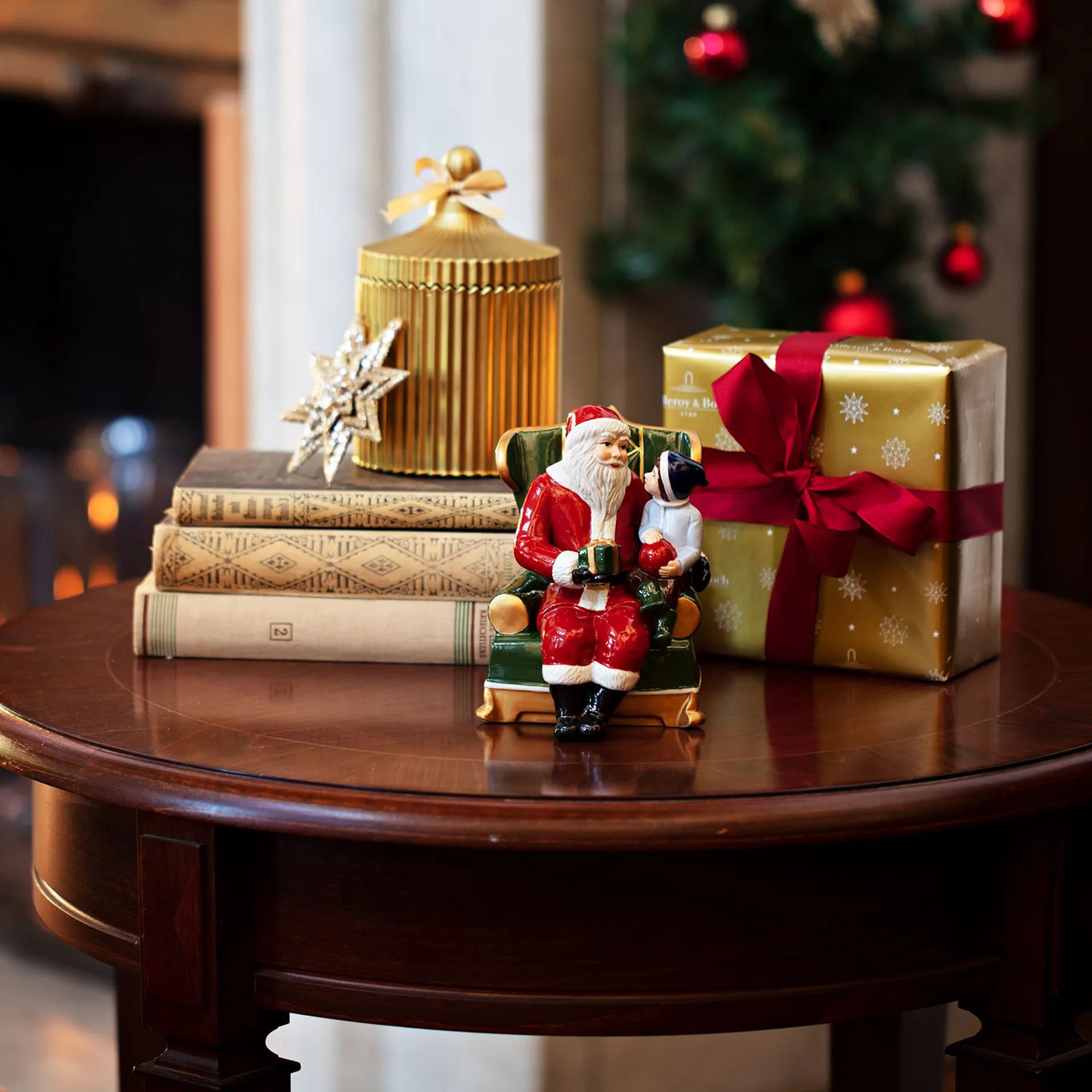 Christmas Toys julemand i lænestol, Rød Villeroy & Boch