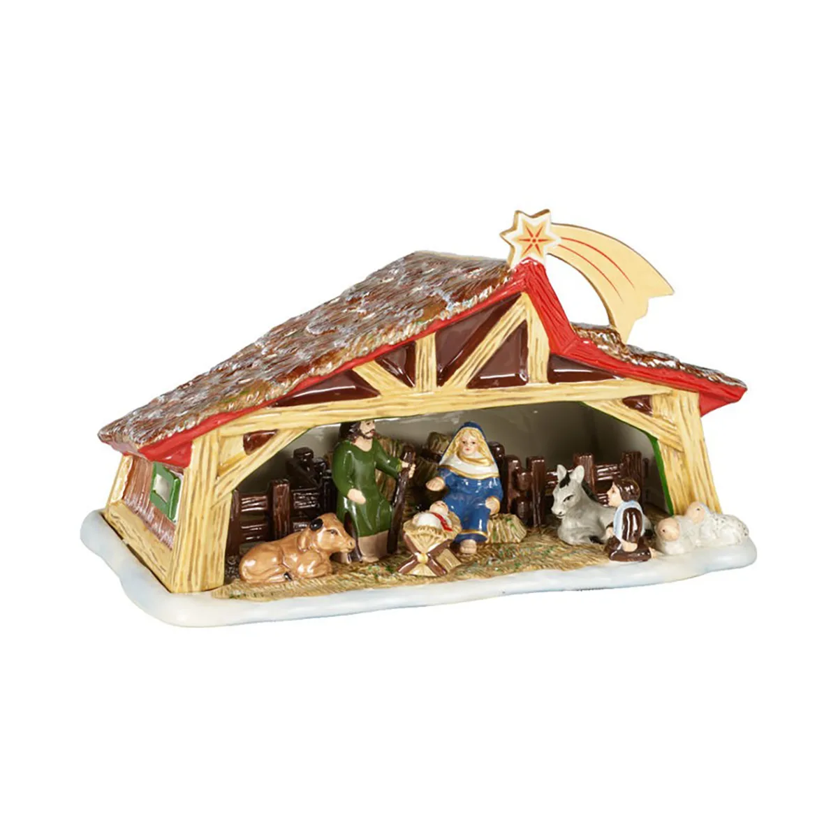 Christmas Toys Memory julekrybbe dekoration, 27x16x16 cm Villeroy & Boch