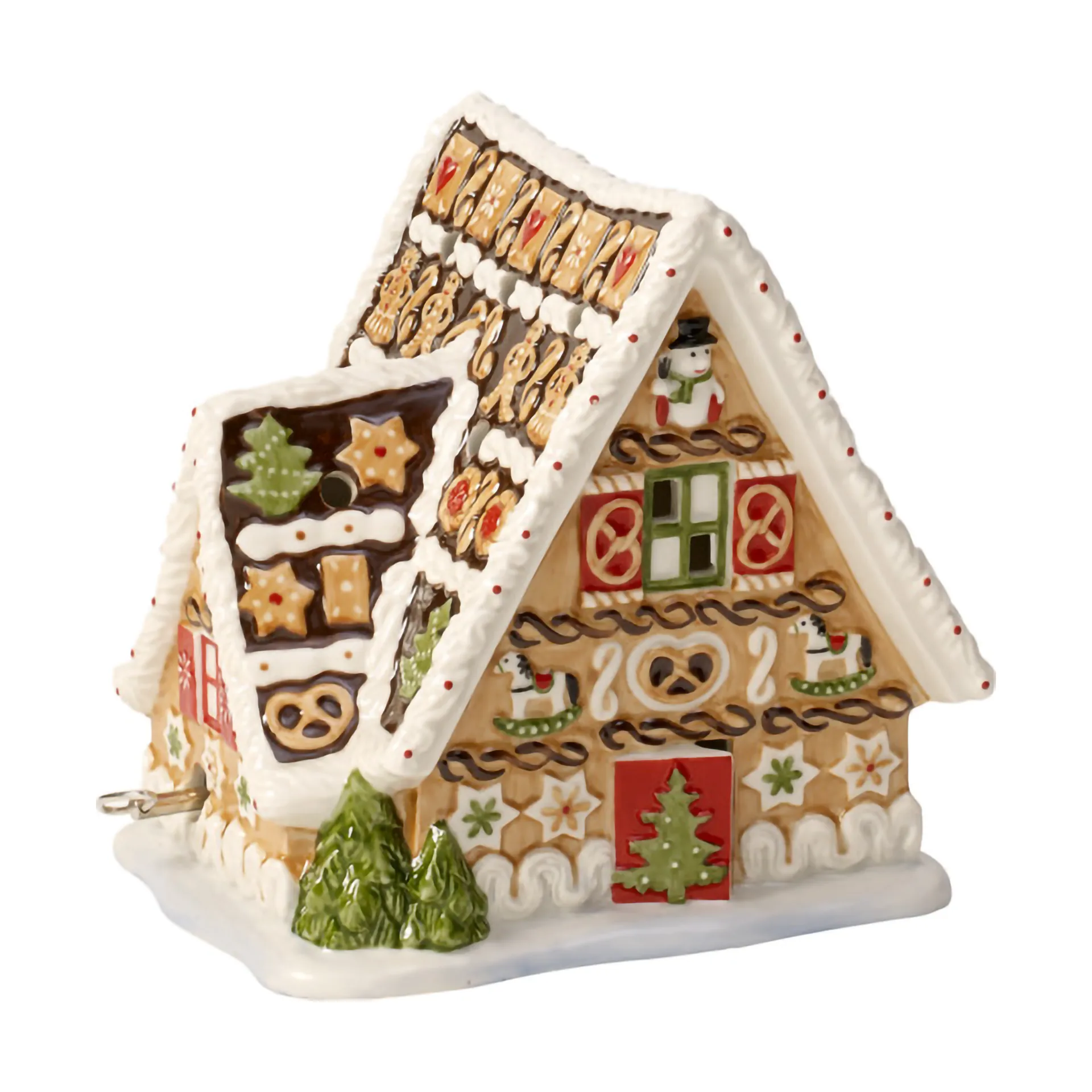 Christmas Toys peberkagehus med musikboks, Beige Villeroy & Boch