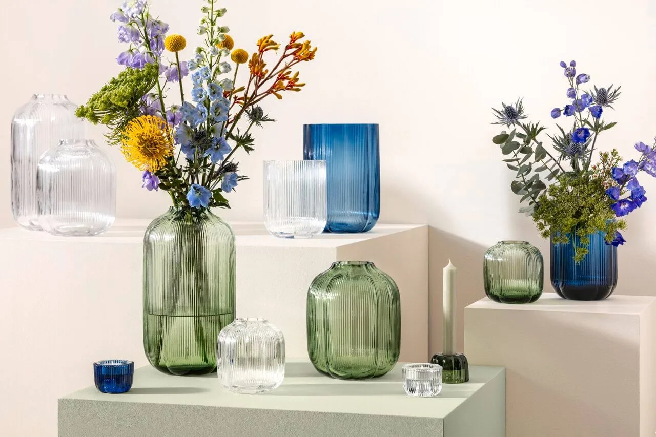 Fleur 2 i 1 lyslygte, Blå, Ø6,3 cm Villeroy & Boch