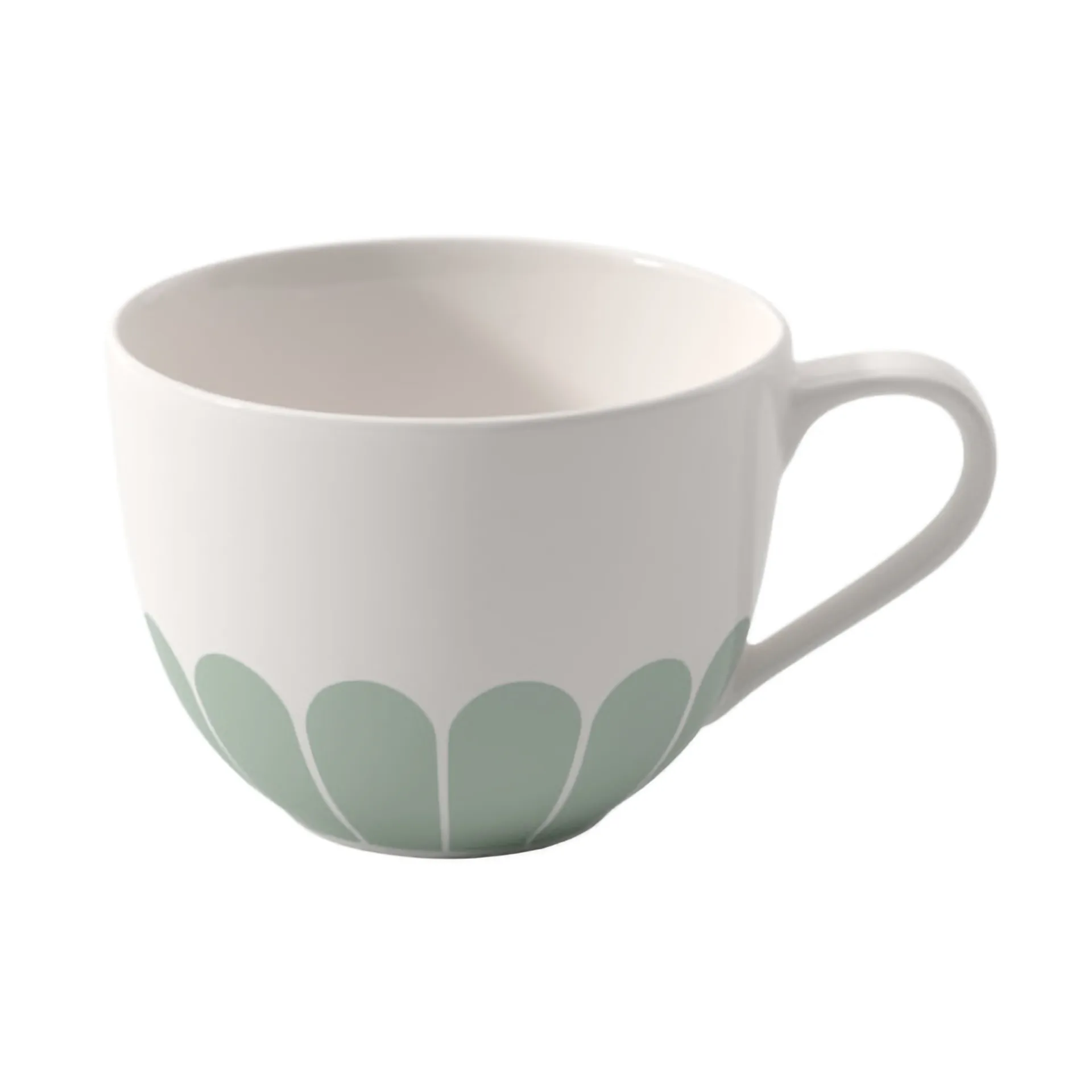 Fleur kaffekop 16 cl, White-green Villeroy & Boch