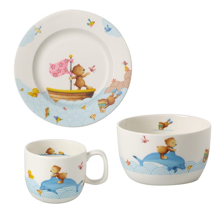 Happy as a Bear børneservice - 3 dele - Villeroy & Boch