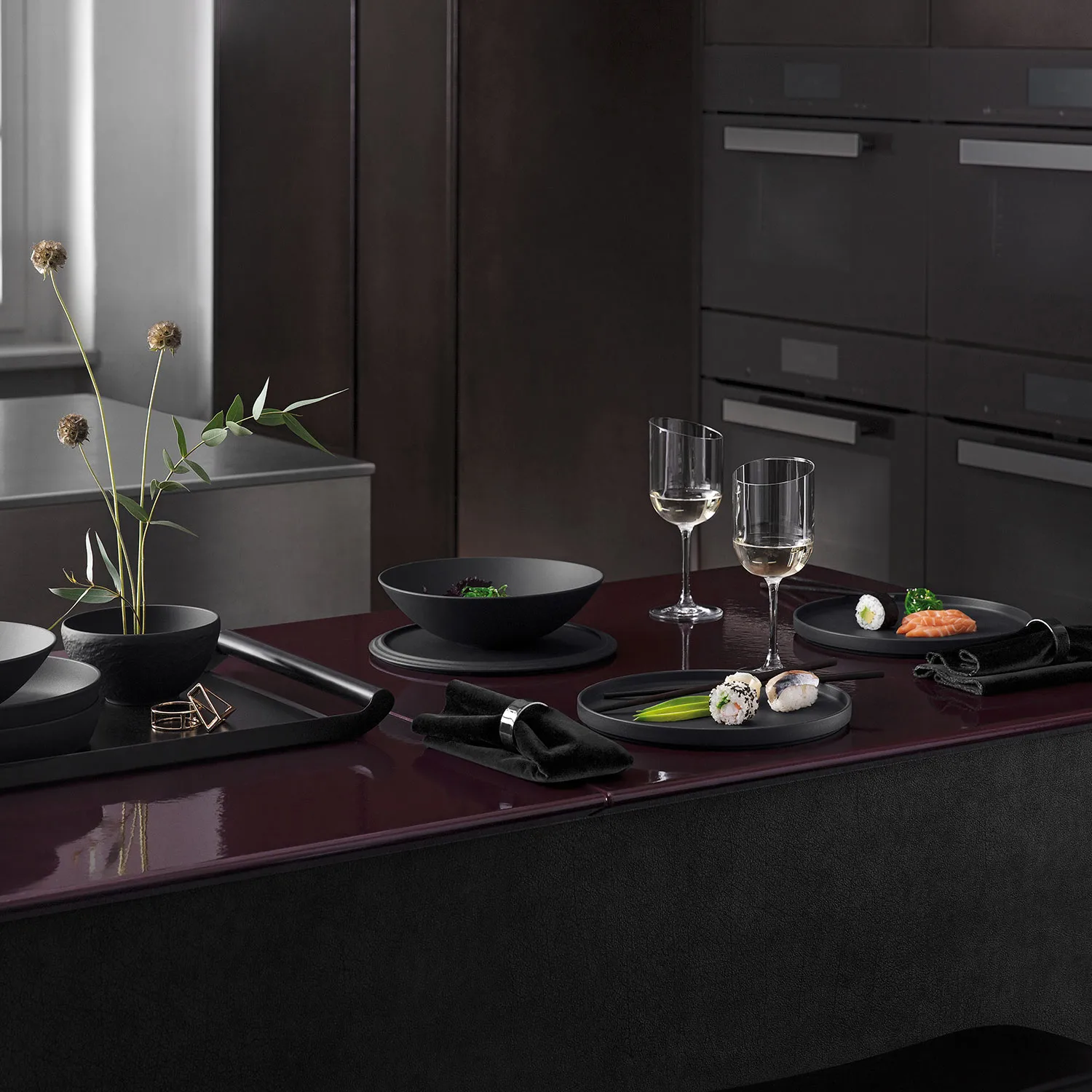 Iconic La Boule service 7 dele, Sort Villeroy & Boch