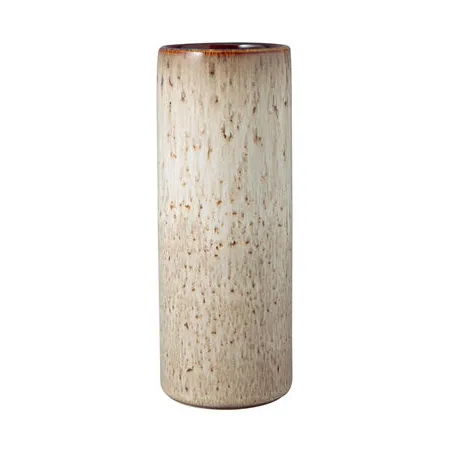 Lave Home cylinder vase 20 cm, Beige Villeroy & Boch