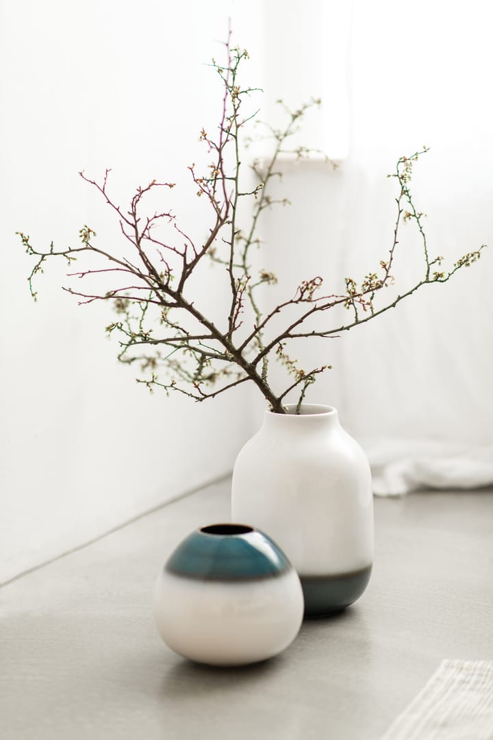 Lave Home cylinder vase 25 cm, Blå/Hvid Villeroy & Boch