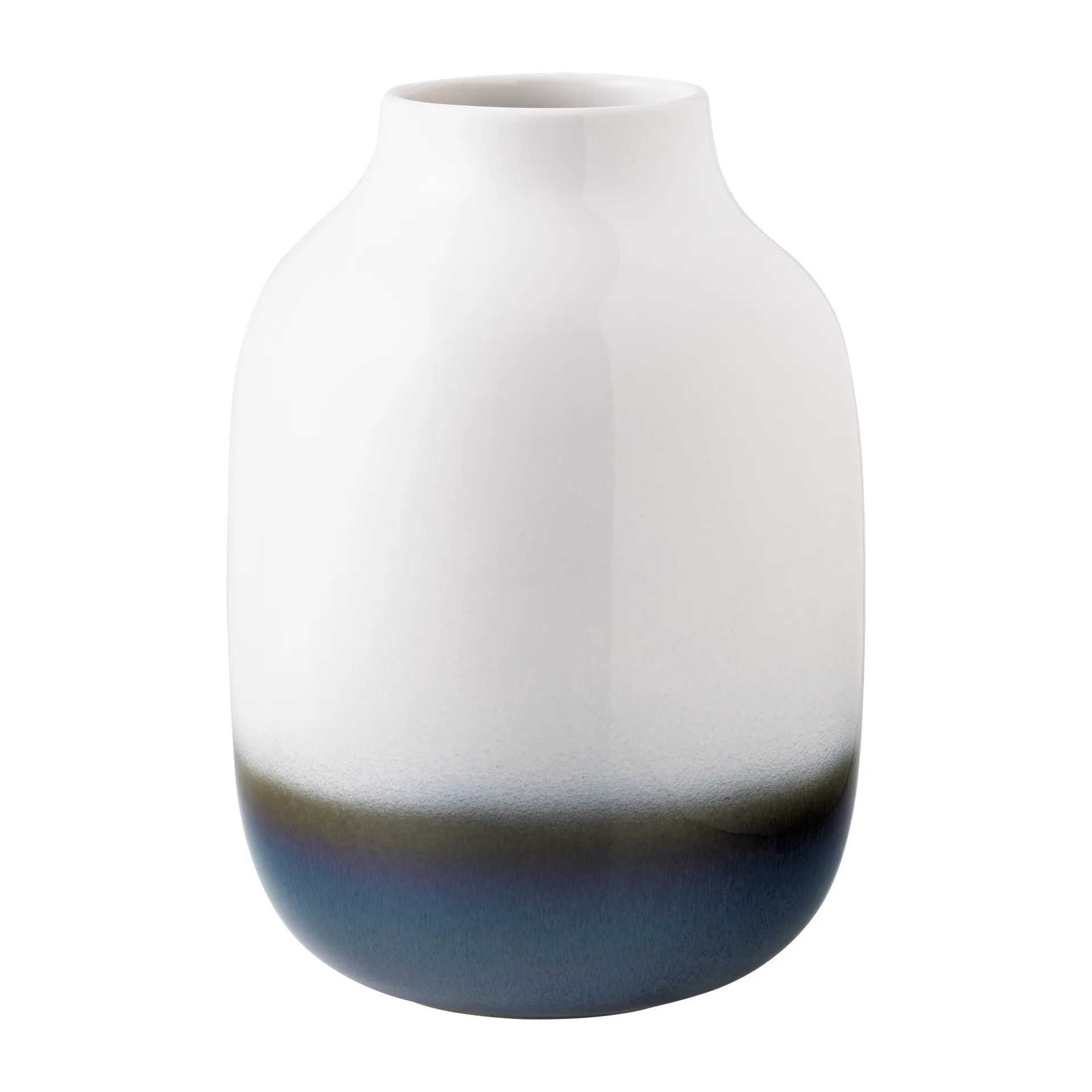 Lave Home shoulder vase 22 cm, Blå/Hvid Villeroy & Boch