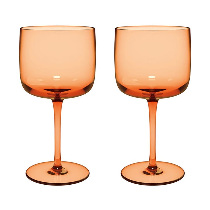 Like vandglas 27 cl 2-pak - Apricot - Villeroy & Boch