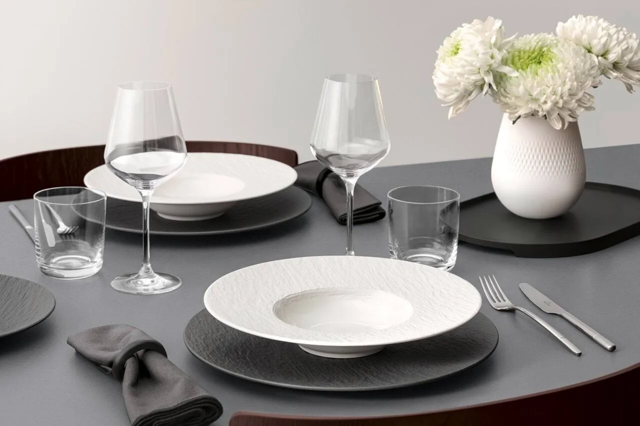 Manufacture Ice pastatallerken, Hvid, Ø28 cm Villeroy & Boch