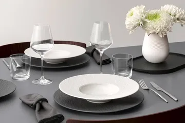 Manufacture Ice pastatallerken - Hvid, Ø28 cm - Villeroy & Boch
