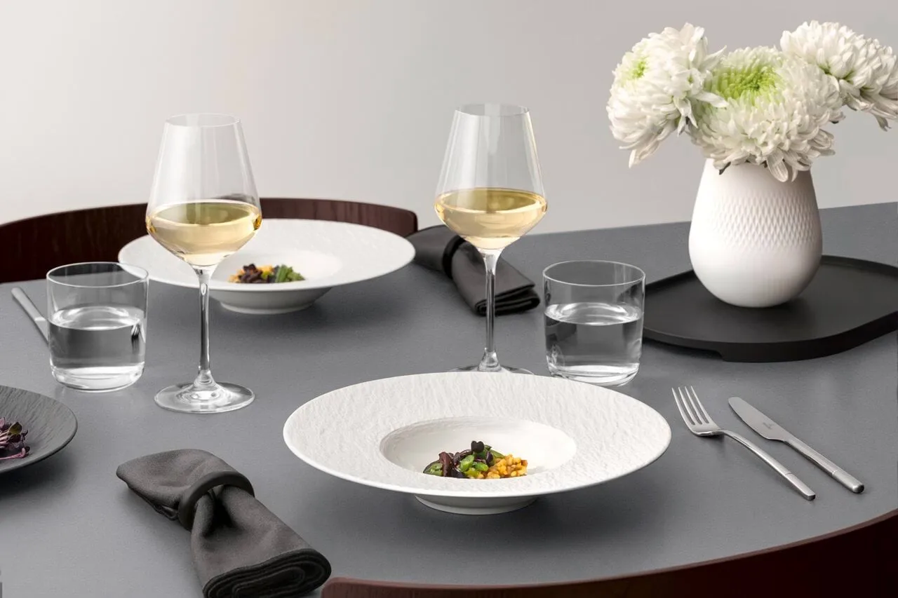 Manufacture Ice pastatallerken, Hvid, Ø28 cm Villeroy & Boch