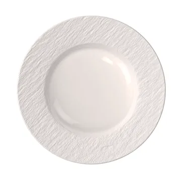 Manufacture Ice tallerken - Hvid, Ø21,7 cm - Villeroy & Boch