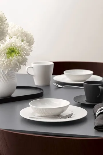 Manufacture Ice tallerken - Hvid, Ø21,7 cm - Villeroy & Boch