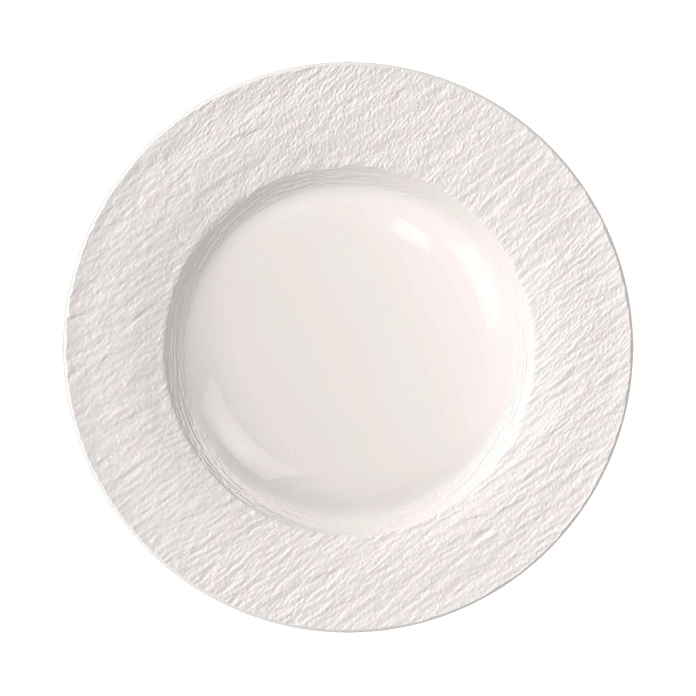 Manufacture Ice tallerken, Hvid, Ø27,1 cm Villeroy & Boch