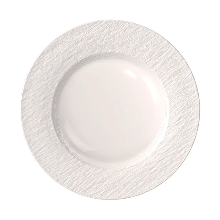 Manufacture Ice tallerken - Hvid, Ø27,1 cm - Villeroy & Boch