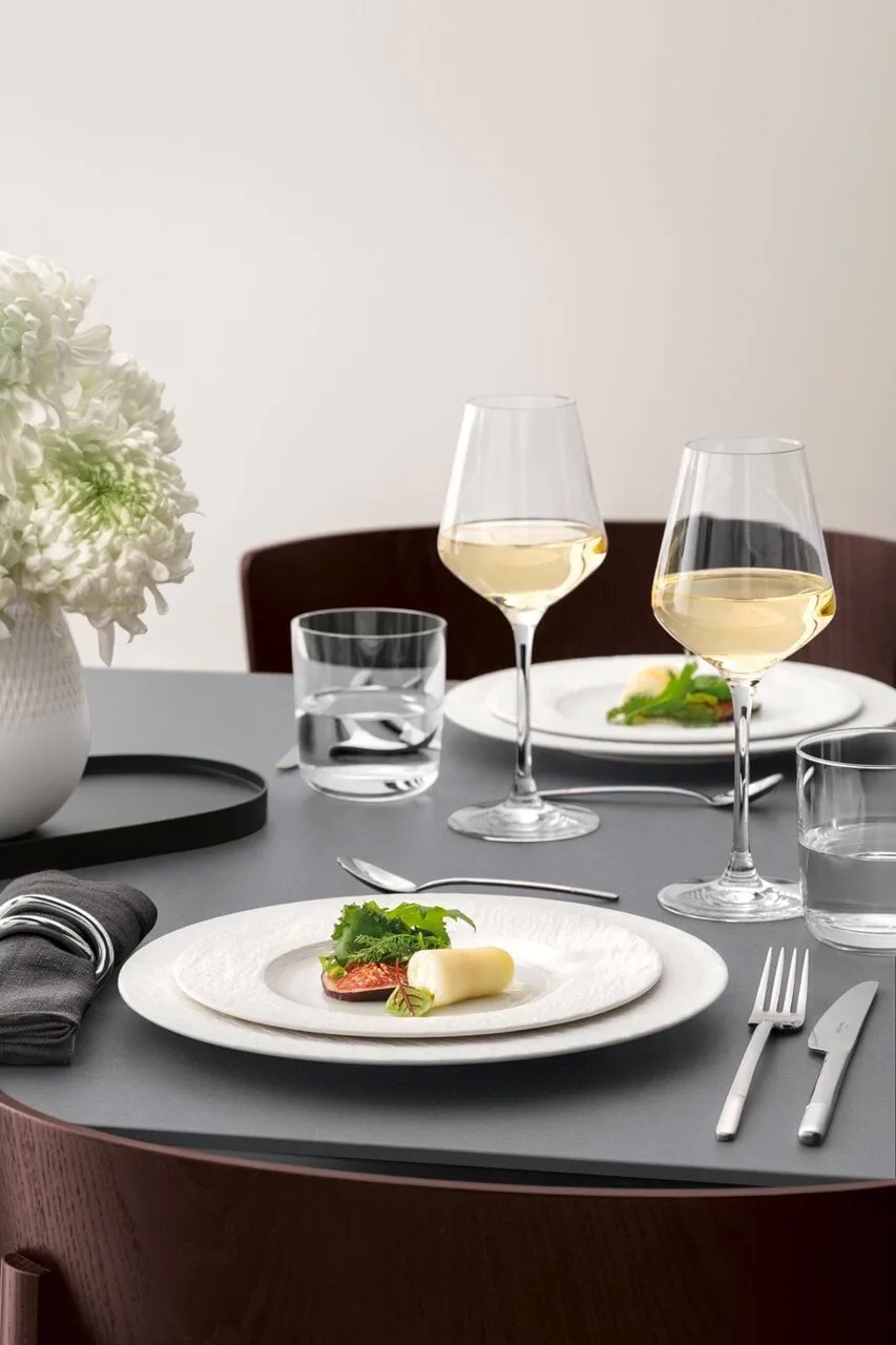 Manufacture Ice tallerken, Hvid, Ø27,1 cm Villeroy & Boch