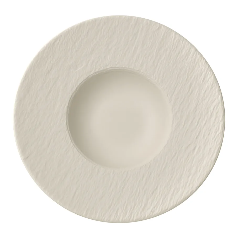 Manufacture Rock dyb tallerken Ø28 cm, Blanc Villeroy & Boch