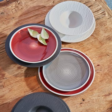 Manufacture Rock dyb tallerken Ø28 cm - Blanc - Villeroy & Boch