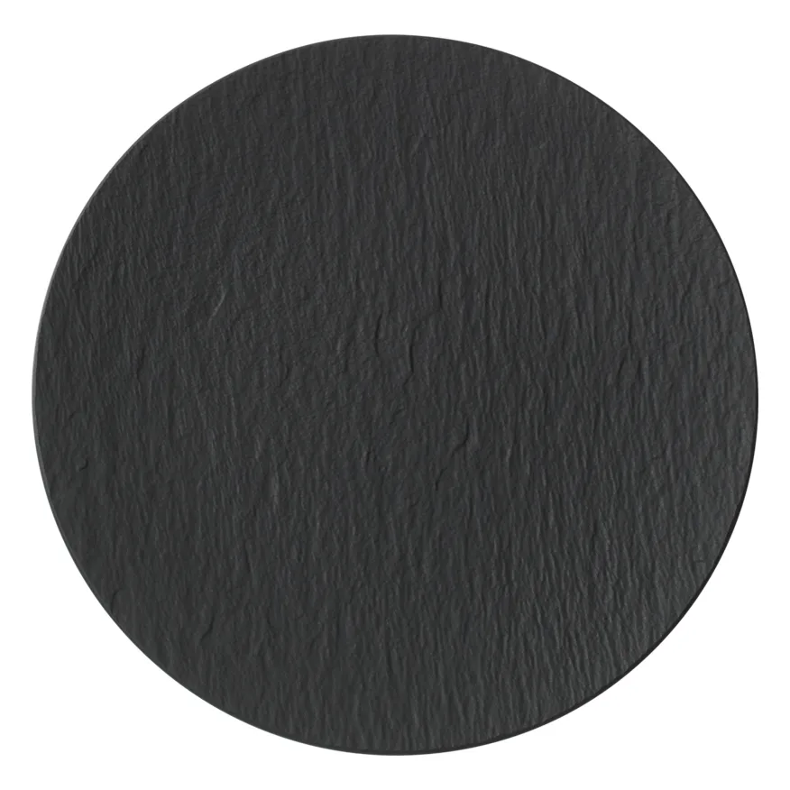 Manufacture Rock Gourmet tallerken Ø32 cm, sort Villeroy & Boch