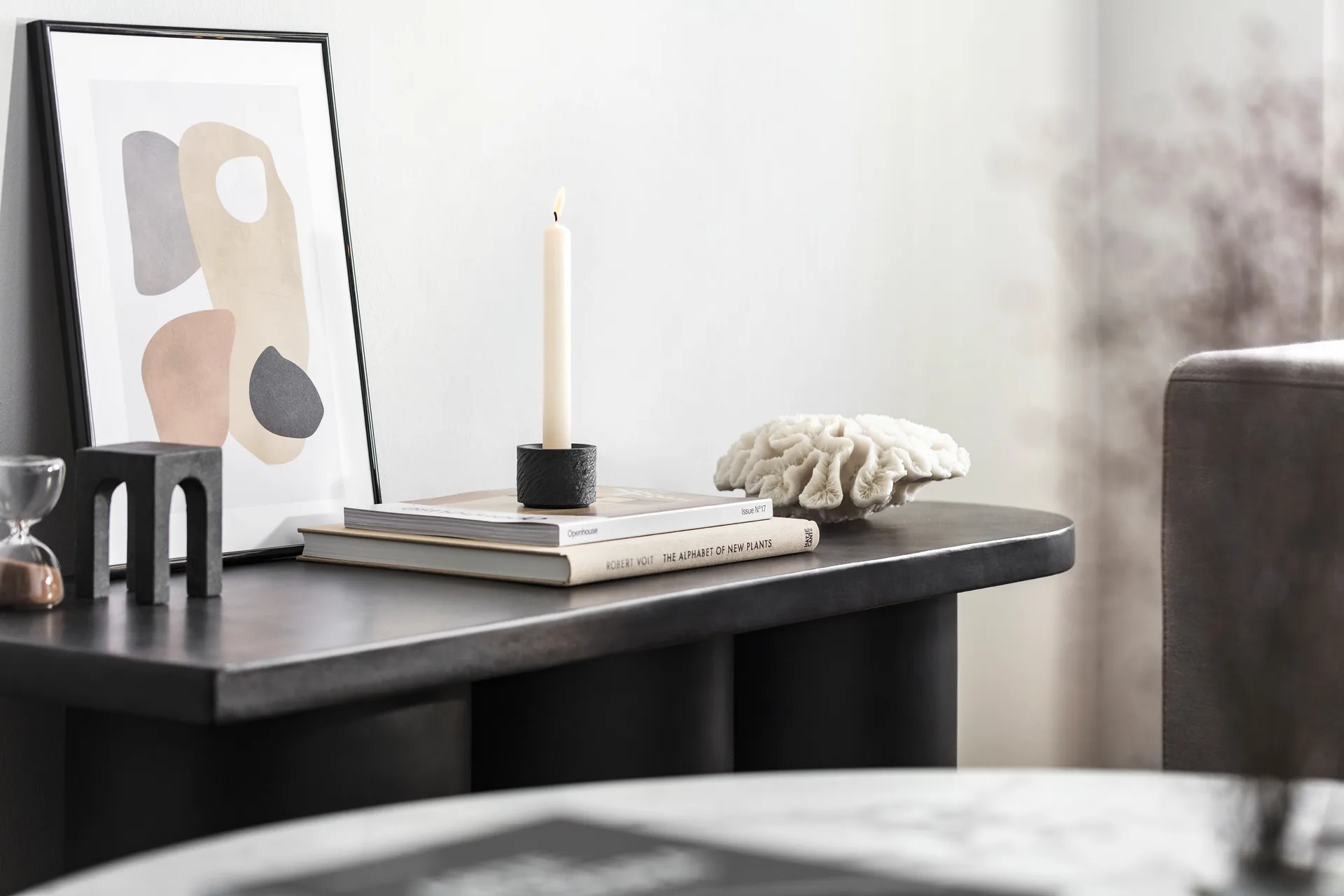 Manufacture Rock Home lysestage 4,8 cm, Sort Villeroy & Boch