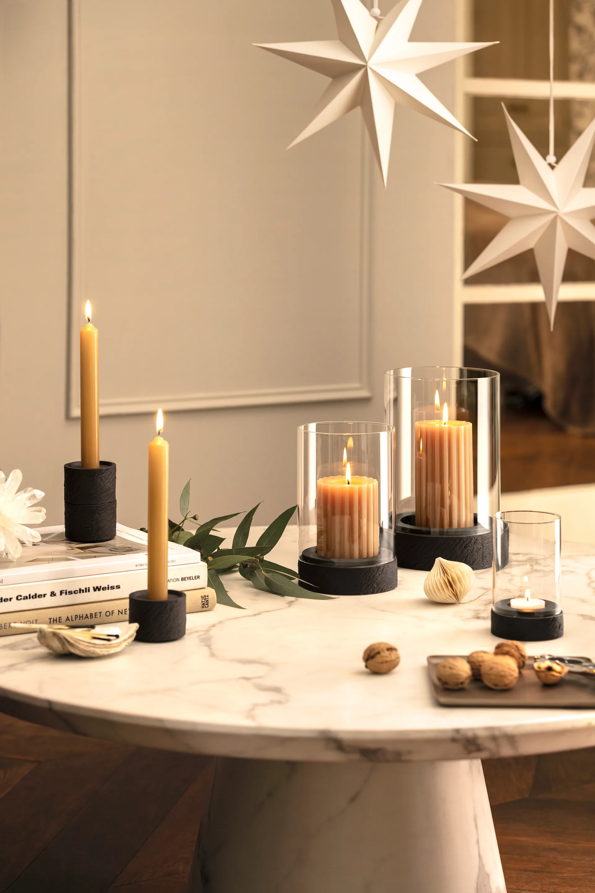 Manufacture Rock Home lysestage 4,8 cm, Sort Villeroy & Boch