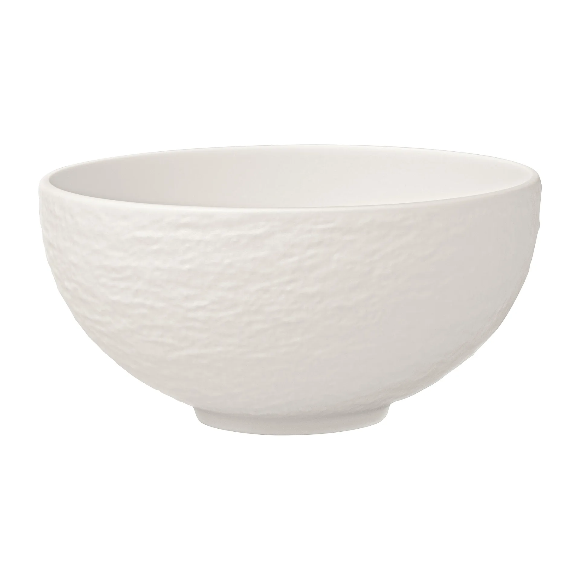 Manufacture Rock suppeskål Ø13 cm, Blanc Villeroy & Boch