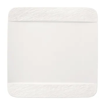Manufacture Rock tallerken 28x28 cm - Blanc - Villeroy & Boch