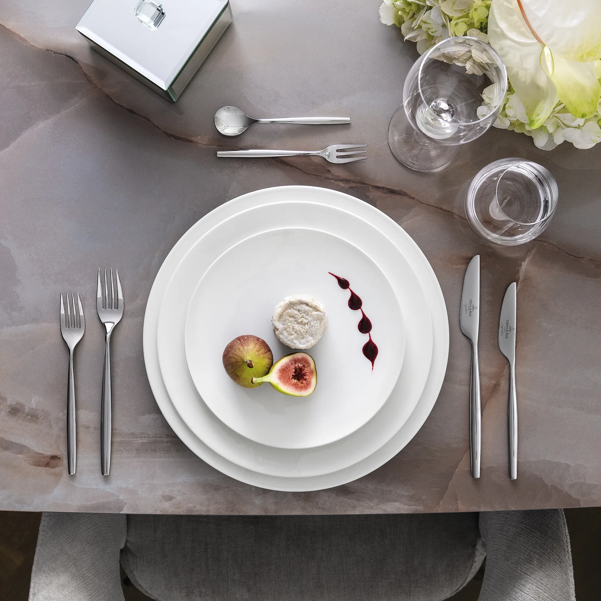Metro Chic dessertske, Rustfrit stål Villeroy & Boch