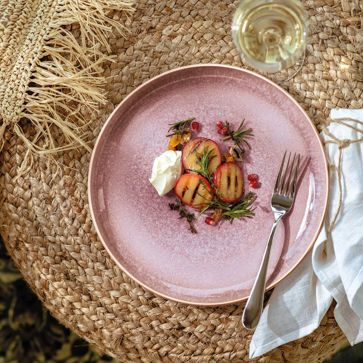 Perlemor tallerken Ø27 cm, Coral Villeroy & Boch