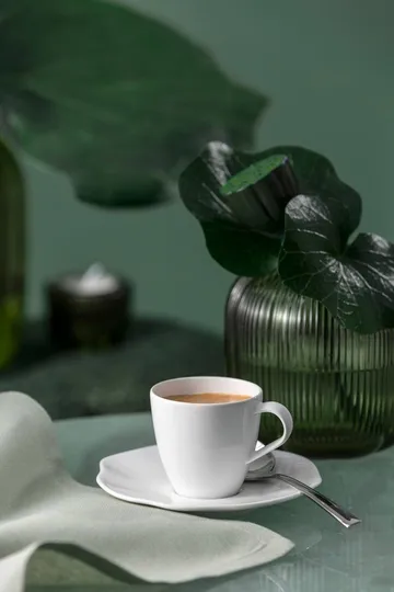 Pura espressokop med underkop - Hvid, 2 dele - Villeroy & Boch